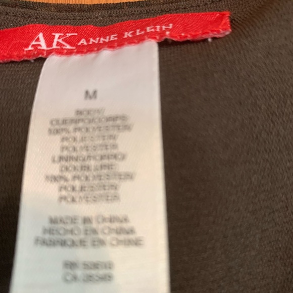 Anne Klein, Medium, A line, flattering dress, wine - Picture 4 of 7